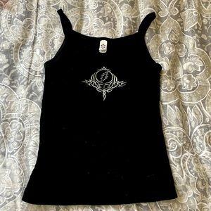 Grateful dead black tank top.